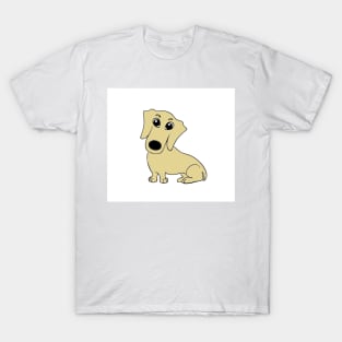 Dachshund wheaton cartoon T-Shirt